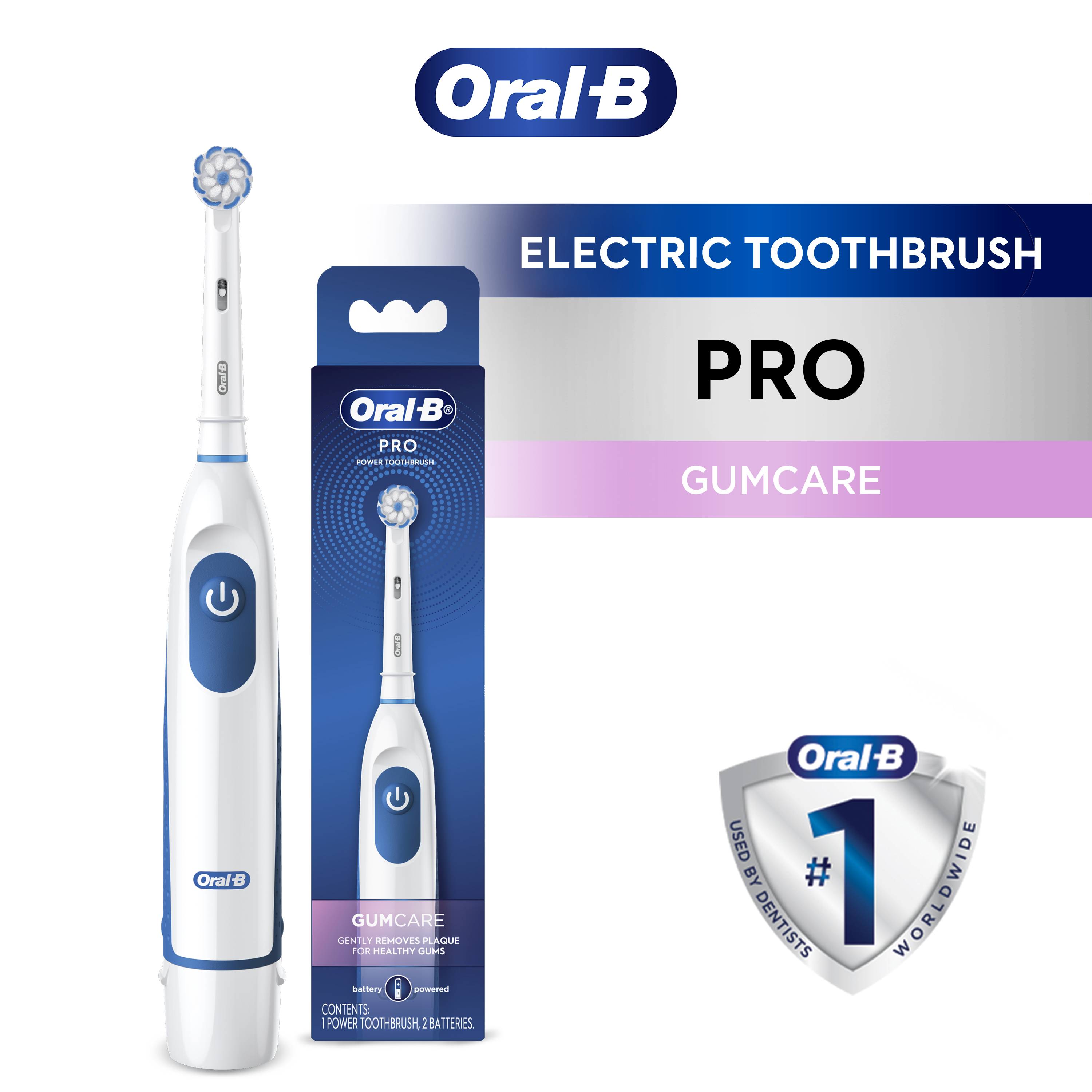 Oral-B Pro Gum Care Battery Electric Toothbrush 1 Count