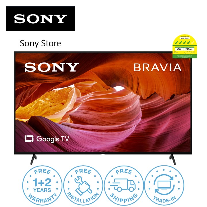 Sony Singapore | 65" X75K | 4K TV | 65X75K | Google TV | 3 Years Warranty