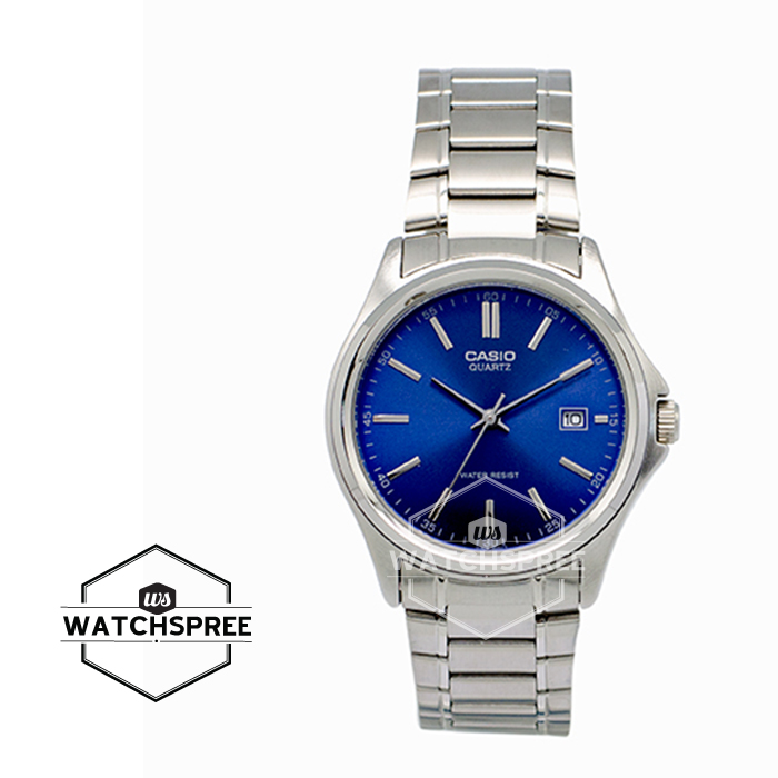 [Watchspree] Casio Men's Standard Analog Silver Stainless Steel Band Watch MTP1183A-2A MTP-1183A-2A