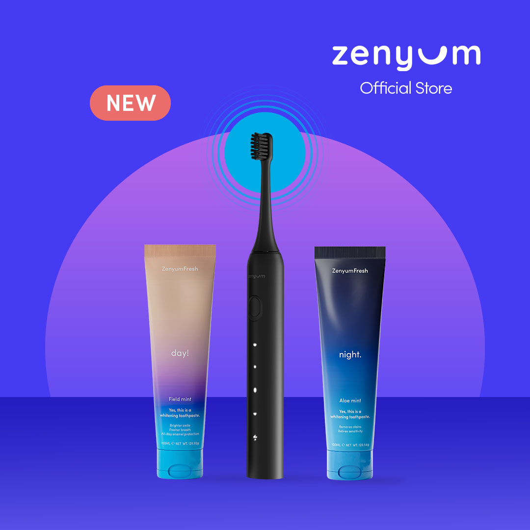 Zenyum Sonic Go Toothpaste Set (Alcohol Free/Teeth Whitening/Sensitive Relief)