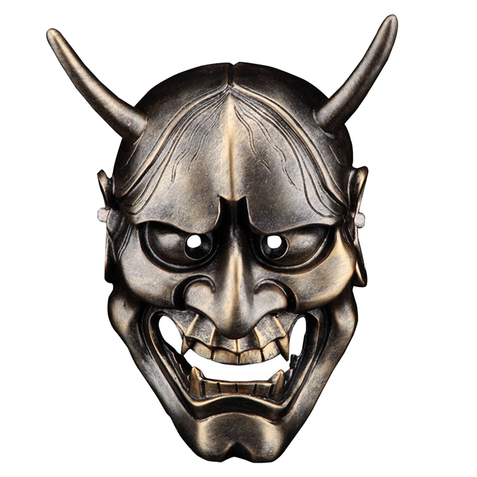 microgood Horror Masque Realistic Fear Comfortable Smooth Simulation Creative One Size Halloween Prajna Face Cover Cosplay Prop for Daily Life